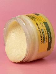 Скраб для лица и губ сахарный «Ананас» - Фото 6