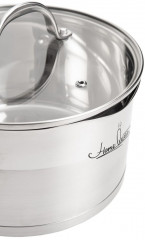 Ковш из нержавеющей стали с крышкой «Тандем» - Фото 5