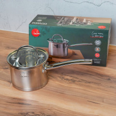 Ковш из нержавеющей стали с крышкой «Тандем» - Фото 8