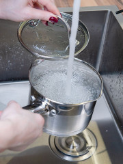 Ковш из нержавеющей стали с крышкой «Тандем» - Фото 15