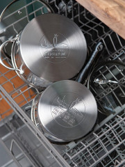 Ковш из нержавеющей стали с крышкой «Тандем» - Фото 17