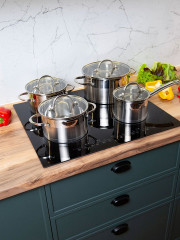 Ковш из нержавеющей стали с крышкой «Тандем» - Фото 18