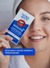 Полоски для зубов отбеливающие с активным кислородом - Фото 4