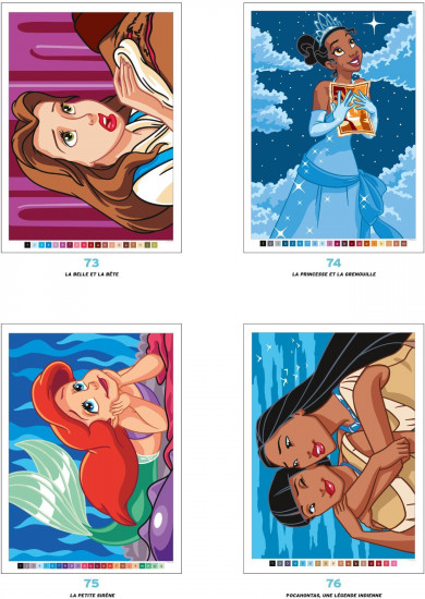 Раскраска «Princesses»