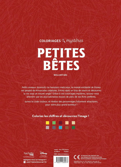 Раскраска по номерам «Petites Betes»