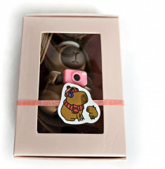 Брелок «Капибара с камерой» - Фото 4