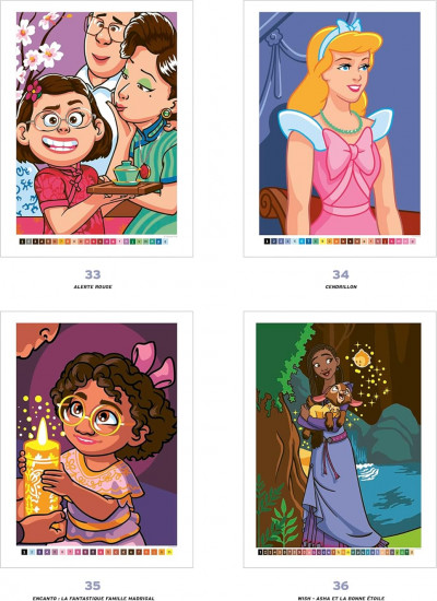 Раскраска «Best of Heroines»