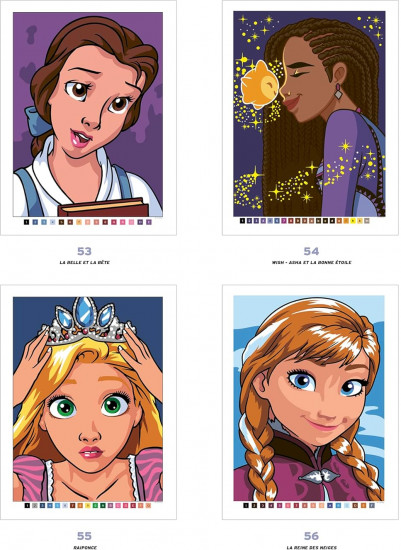 Раскраска «Best of Heroines»