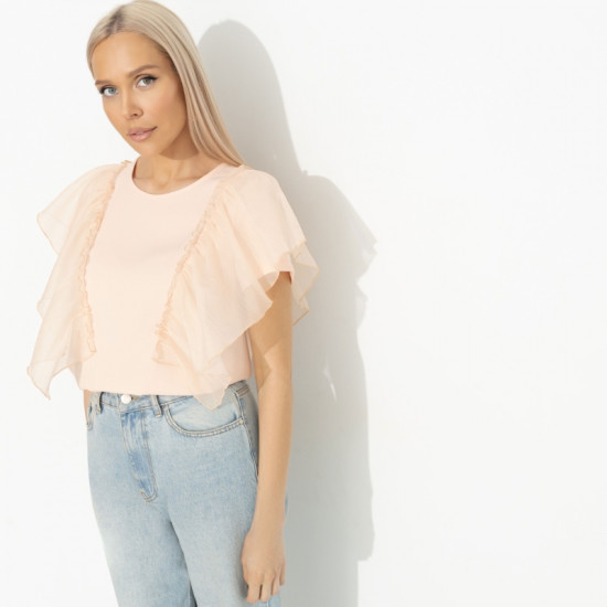 Блуза комбинированная «Лёгкое головокружение»