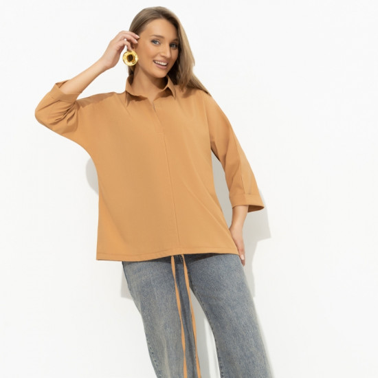 Блуза на кулиске женская «Твой личный тренд»