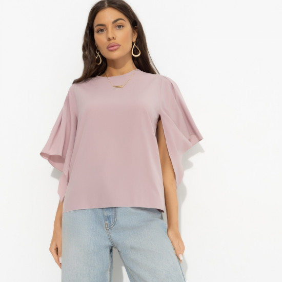 Блуза женская с ассиметричными рукавами «Значение моды»