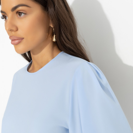 Блуза с дизайнерскими рукавами женская «Значение моды»