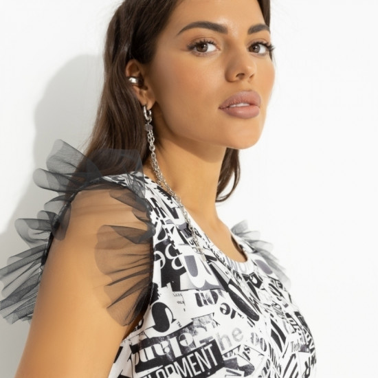 Платье женское прямого кроя Обезоруживающий образ