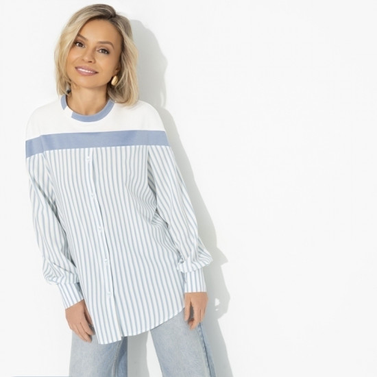 Свитшот женский комбинированный Всплеск эмоций