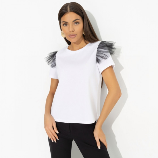 Футболка женская из эластичной ткани Отдел роскоши