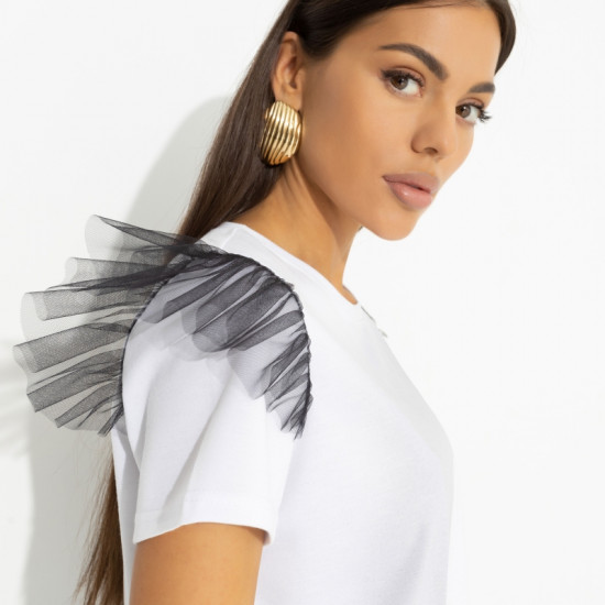 Футболка женская из эластичной ткани Отдел роскоши