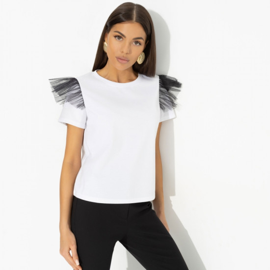 Футболка женская из эластичной ткани Отдел роскоши