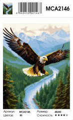 Картина по номерам «Лесной орел» - Фото 1