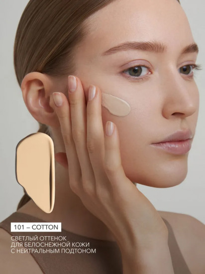 Тональное средство для лица «Velvet Cover Foundation», оттенок 101 Cotton