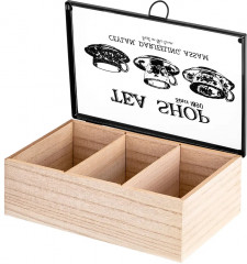 Шкатулка для хранения чая «Tea shop» - Фото 6