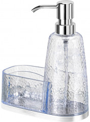 Диспенсер для мыла с подставкой и губкой - Фото 4