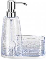 Диспенсер для мыла с подставкой и губкой - Фото 6