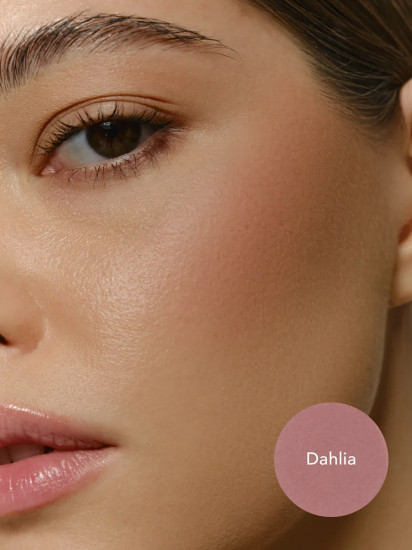 Румяна-суфле для макияжа лица кремовые «Crimson Blush», оттенок Dahlia