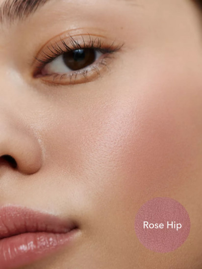 Румяна-суфле для макияжа лица кремовые «Crimson Blush», оттенок Rose Hip
