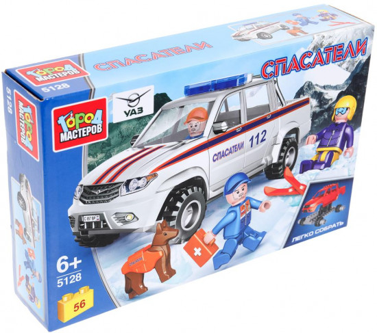 Конструктор «UAZ Pickup. Горные спасатели»