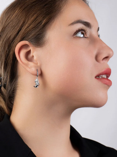 Серьги из серебра