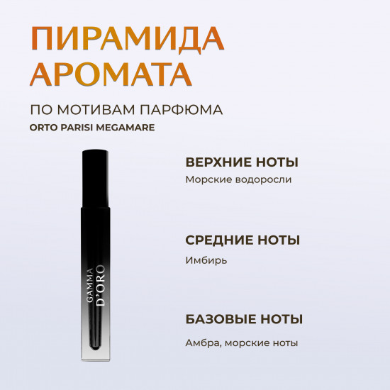 Масляные духи по мотивам Orto Parisi Megamare