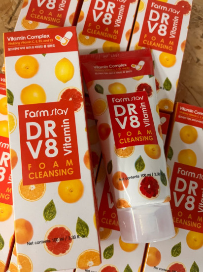 Витаминная очищающая пенка для лица «Vitamin Foam Cleansing»
