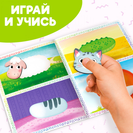 Книжка-игрушка «Магнитные чудики»