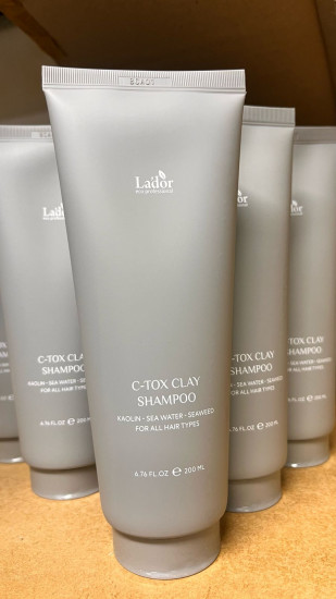 Шампунь для волос с глиной и морскими минералами «C-Tox Clay Shampoo»