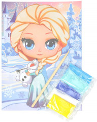 Аппликация из песка «Принцесса» - Фото 2