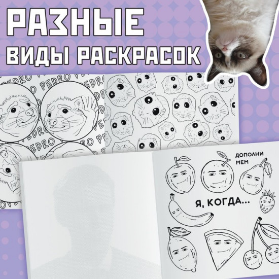 Раскраска «Эпик мемы»