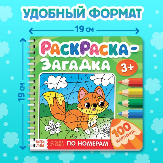 Раскраска-загадка по номерам