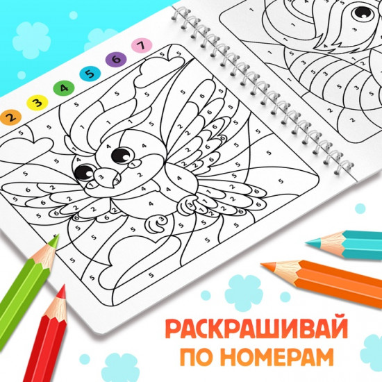 Раскраска-загадка по номерам