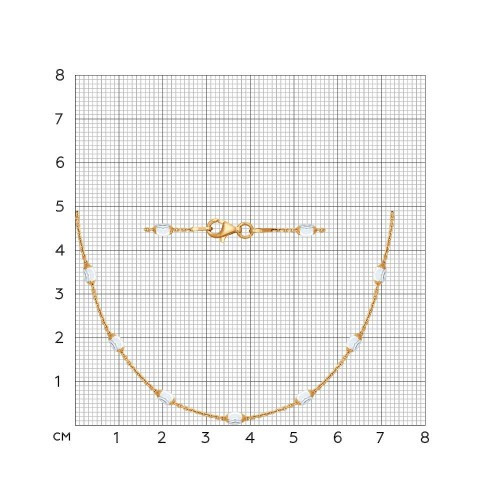 Колье из серебра