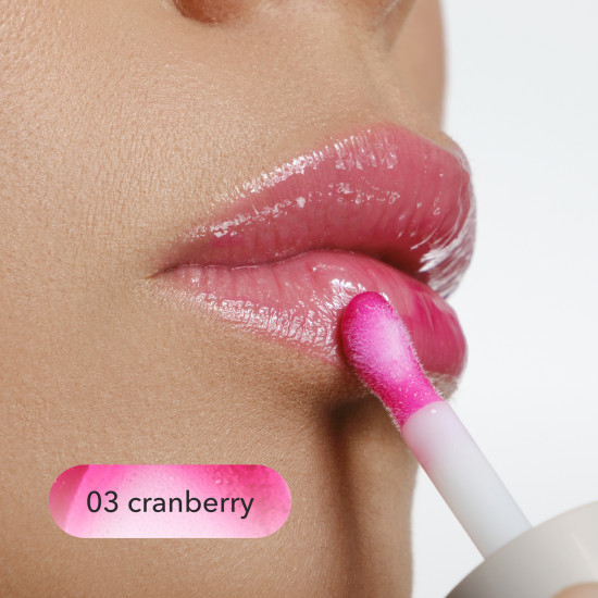 Масло-блеск для губ «Glossy Lip Oil», тон 03 Cranberry