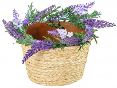 Корзина пасхальная «Лавандовое поле» - Фото 4