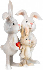 Фигурка декоративная «Семья кроликов» - Фото 7