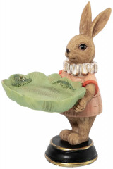 Фигурка декоративная «Кролик с подставкой для мелочей» - Фото 5