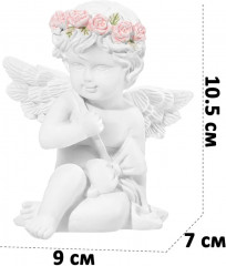 Статуэтка «Ангелочек с бантом» - Фото 1