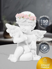 Статуэтка «Ангелочек с бантом» - Фото 3