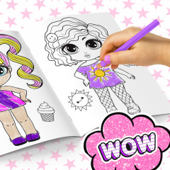 Набор раскрасок «WOW Girls» - Фото 3