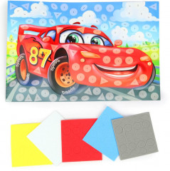 Мозаика геометрическая из ЭВА «Тачки» - Фото 1