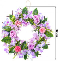 Венок пасхальный «Летнее настроение» - Фото 1