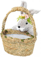 Корзина пасхальная «Корзинка с кроликом» - Фото 4