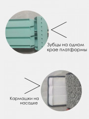 Швабра с отжимом «Дейзи» - Фото 10